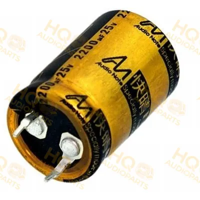 Audio Note CAP-100-R-2200U-25V | 2200 µF | 20% | 25 V