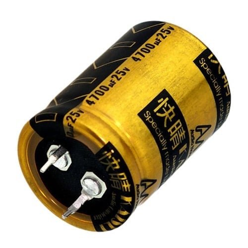 Audio Note CAP-100-R-4700U-25V | 4700 µF | 20% | 25 V