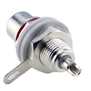 Audio Note CON-034B AN-CS Silver Plated RCA Chassis Mount