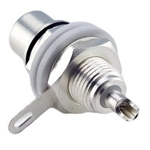 Audio Note CON-036B AN-CS Silver Plated RCA Chassis Mount
