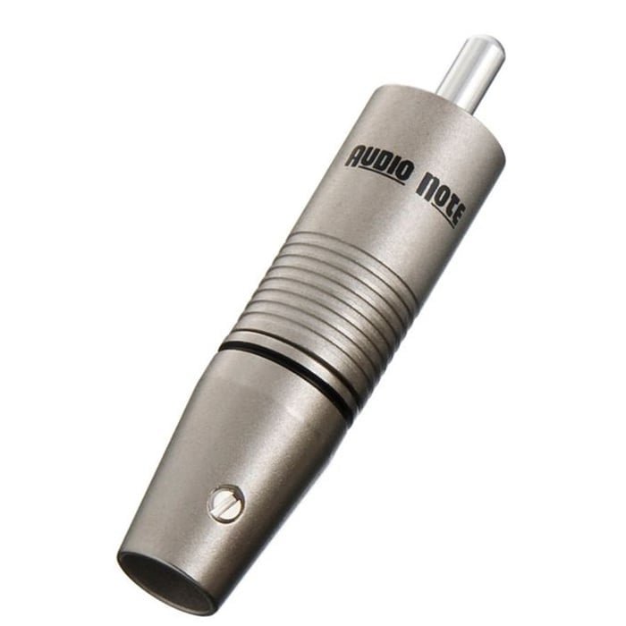 Audio Note CON-311AG-7 Silver Plated RCA Plug Black