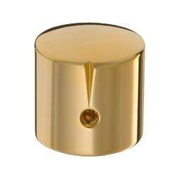 Audio Note MWK-01-9000-A 25 mm Brass Knob Shiny Gold Alligned