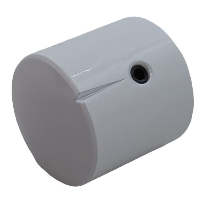 Audio Note MWK-01-9006-A 25 mm Brass Knob Shiny White Alligned