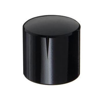 Audio Note MWK-01-9004 25 mm Brass Knob Shiny Black NA