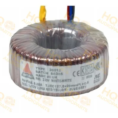 Amplimo 28012 50 VA | 2 x 12 V Toroid transzformátor