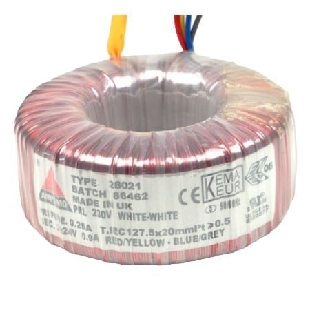 Amplimo 28021 50 VA | 2 x 24 V Toroidal Transformer