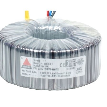 Amplimo 78012 300 VA | 2 x 12 V Toroidal Transformer