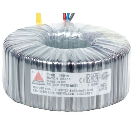Amplimo 78015 300 VA | 2 x 22 V Toroidal Transformer