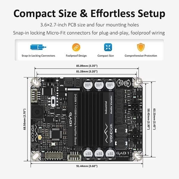 Sure Electronics AA-KA32481 Gaming Amplifier Board