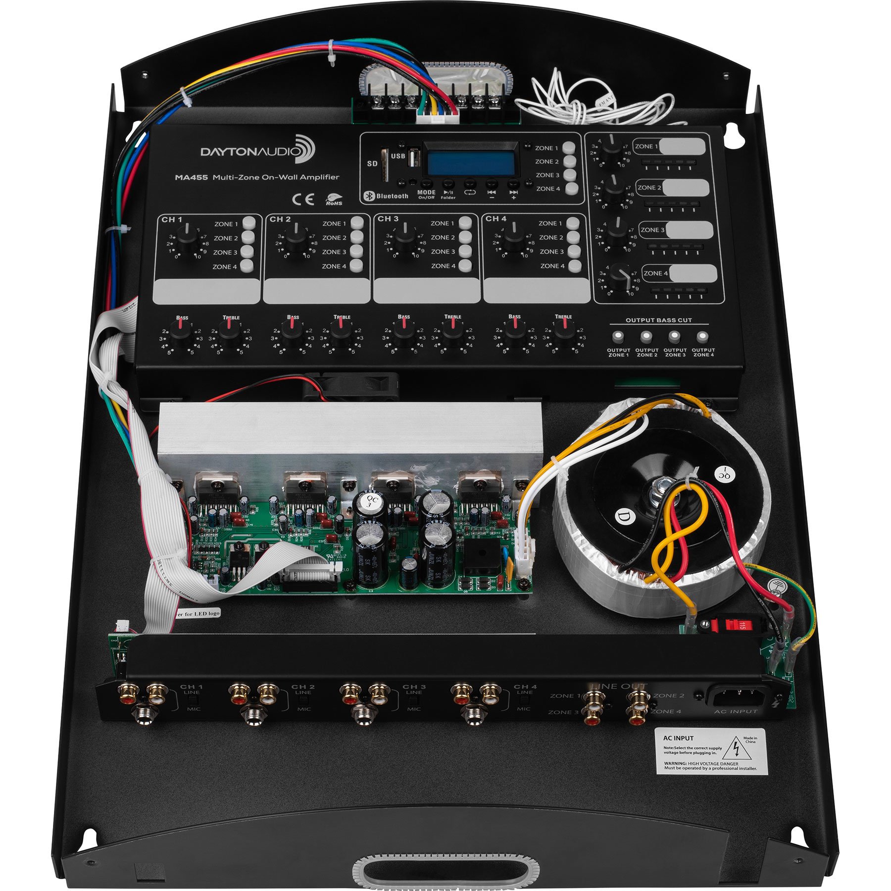 Dayton Audio MA455 | 4 Channel | Multi-Zone