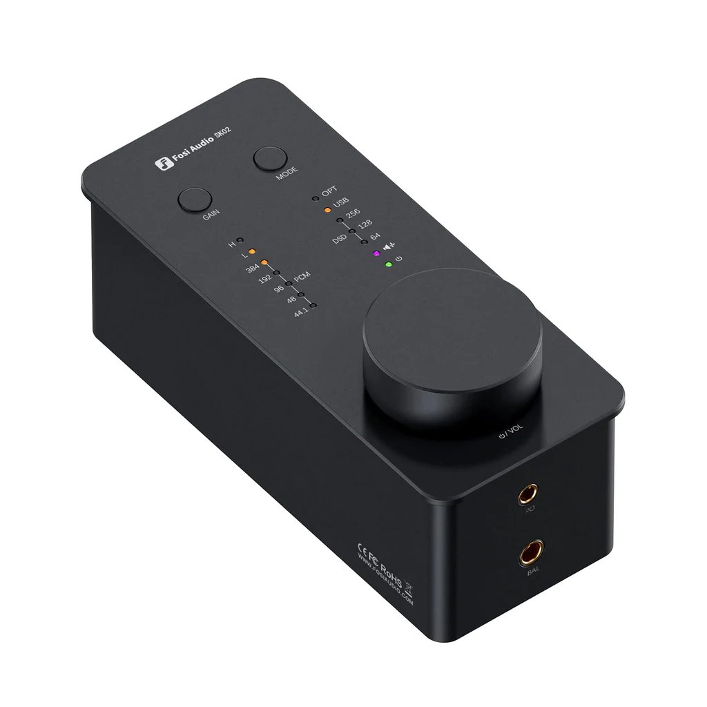 Fosi Audio SK02 DAC & Headphone Amplifier