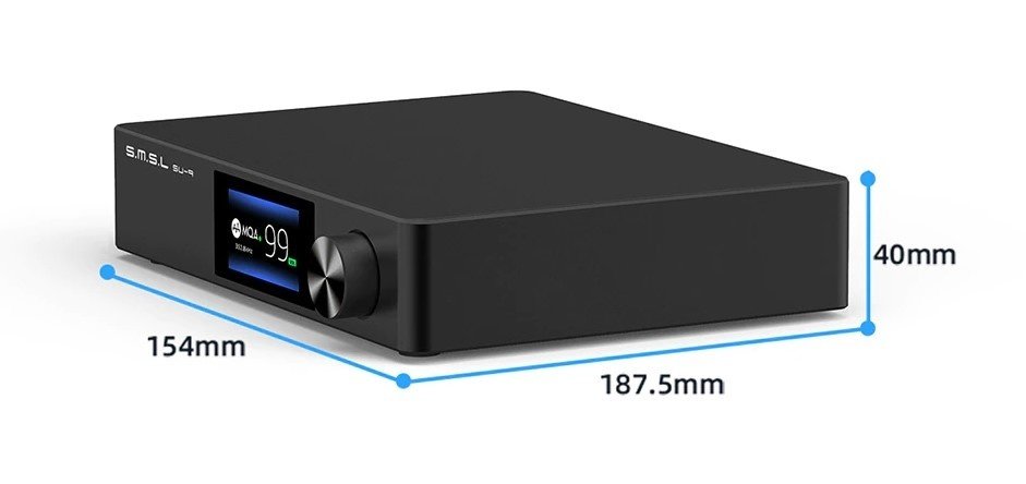 SMSL SU-9 | MQA | 32 bit/768 kHz | Bluetooth | Audio DAC