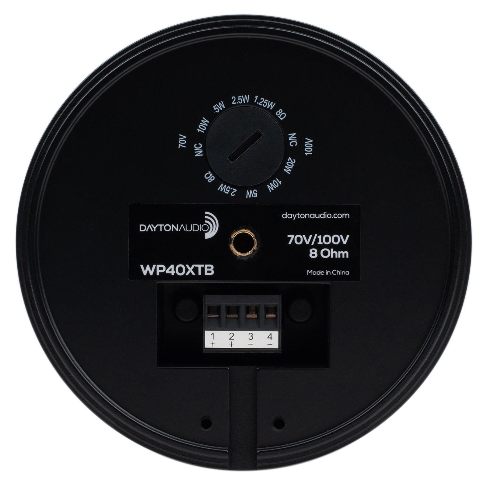 Dayton Audio WP40XTB Compact Pendant Speaker