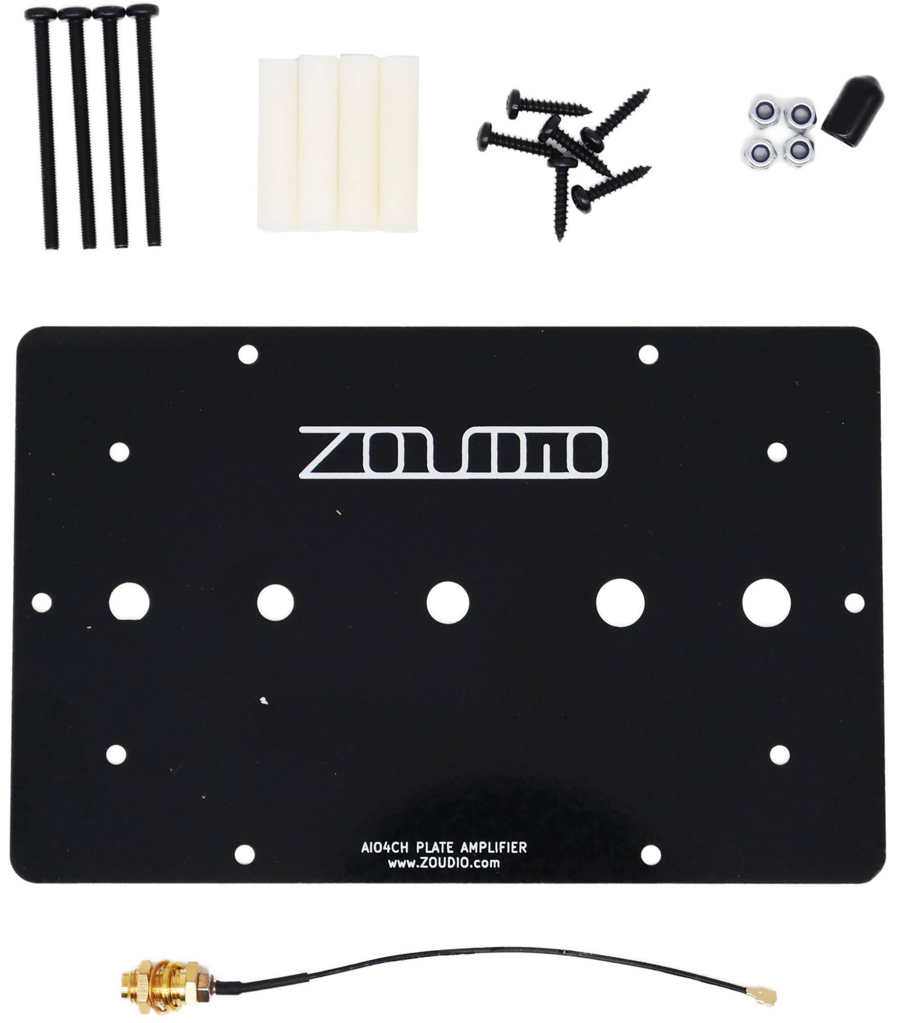 ZOUDIO AIO4CH-PA | Plate amplifier extension kit