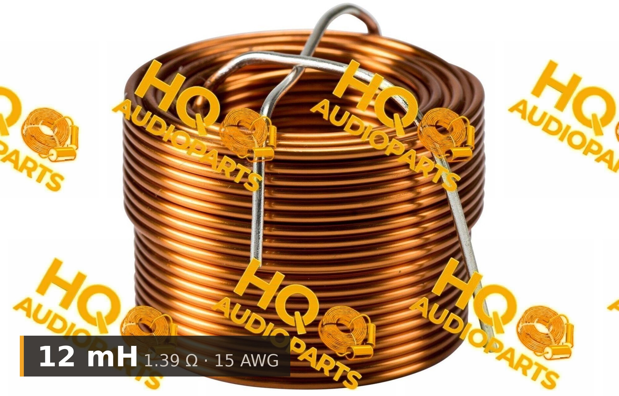 Jantzen Audio 000-0211 | 12 mH | 1,39 ohm | 3% | 15 AWG | Légmagos tekercs