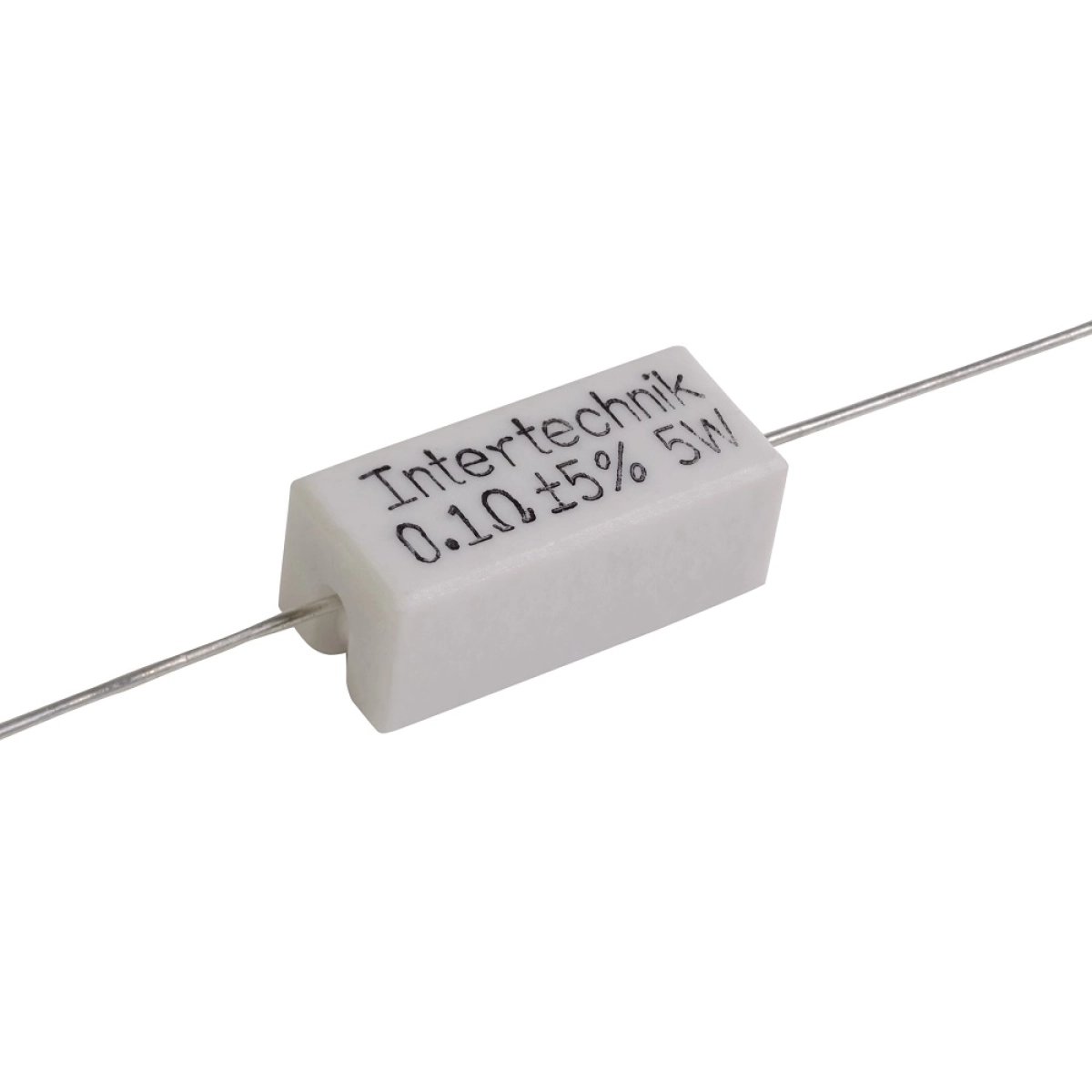 Intertechnik Huzalellenállás 5 W – 0,47 Ω | 5 W | 600 V | ±5.0%