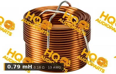 Jantzen Audio 000-0092 | 0,79 mH | 0,18 ohm | 3% | 13 AWG | Légmagos tekercs