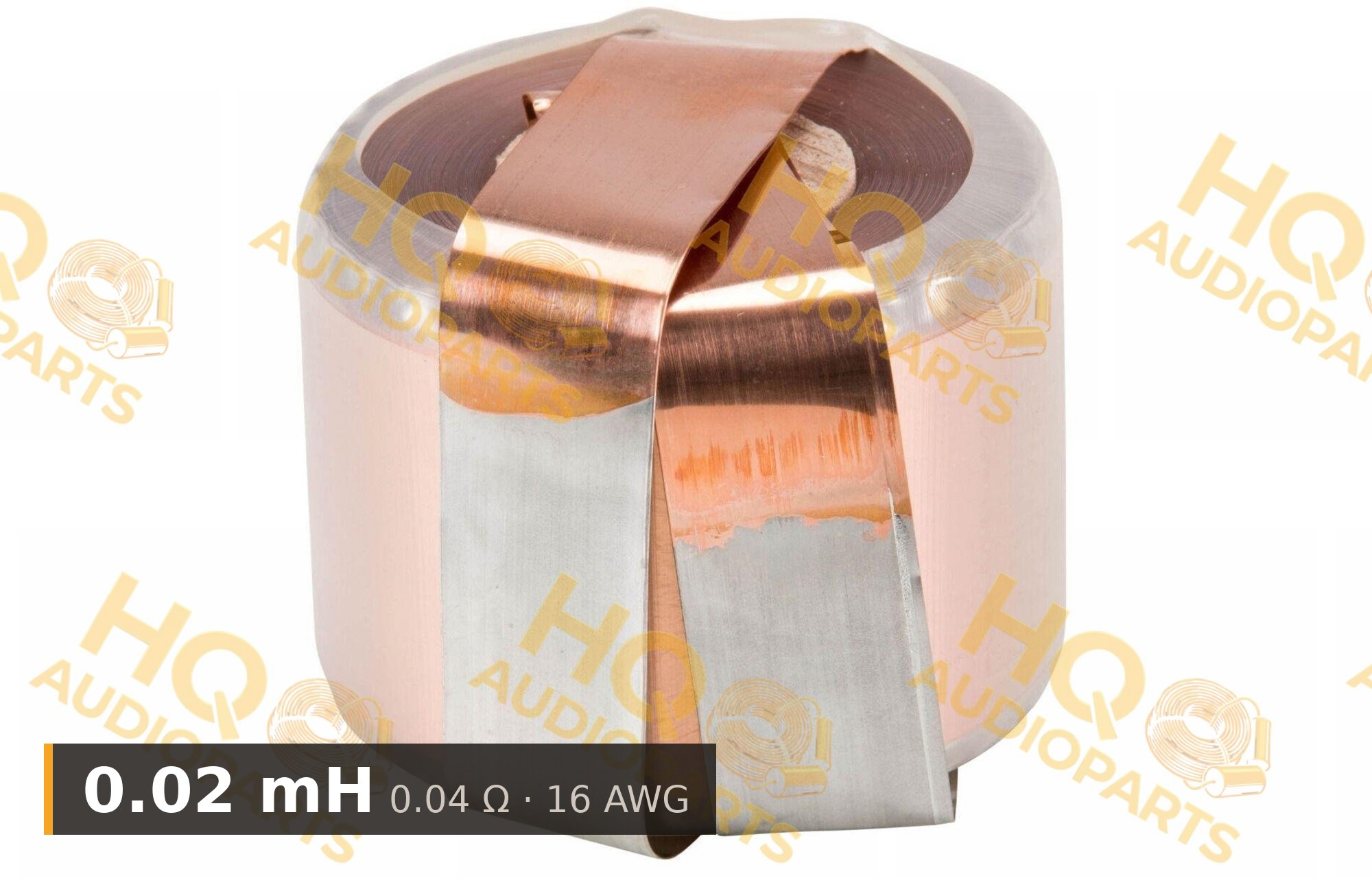 Jantzen Audio 000-76068 | 0,02 mH | 0,04 ohm | 2% | 16 AWG | Rézfóliatekercs