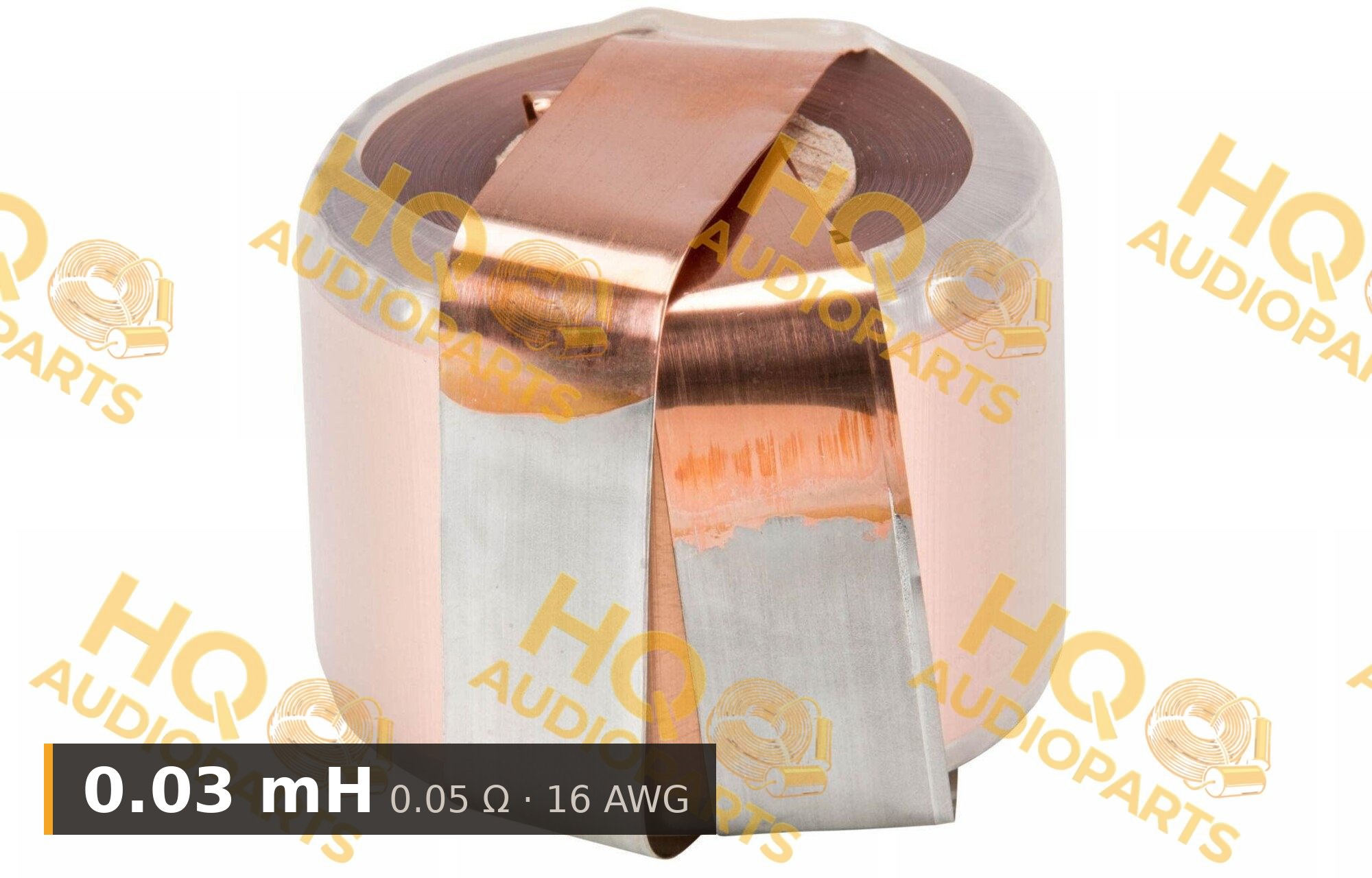 Jantzen Audio 000-7609 | 0.03 mH | 0.05 Ω | 2% | 16 AWG | Cross Coil