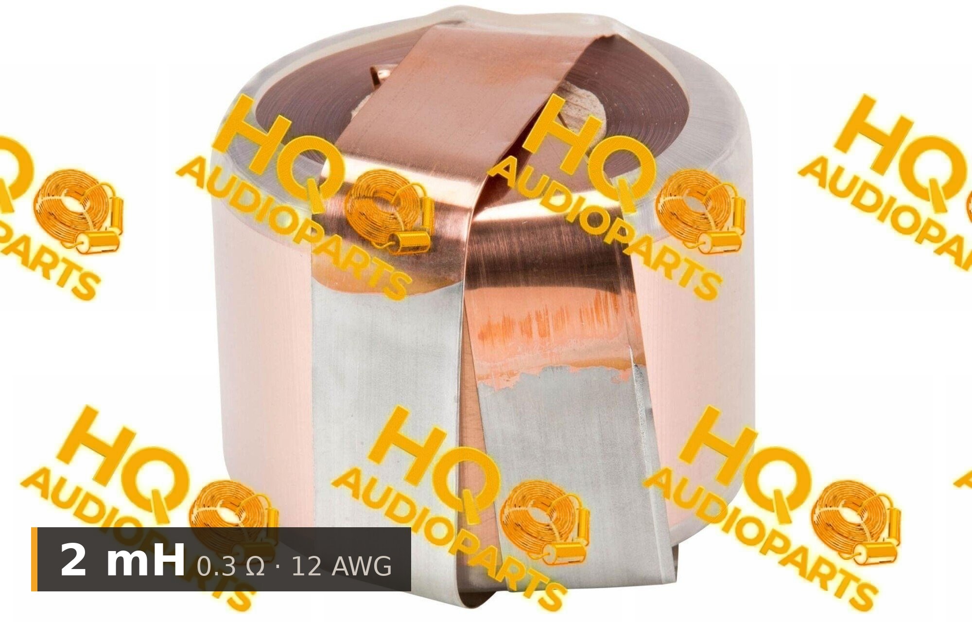 Jantzen Audio 000-7100 | 2 mH | 0,3 ohm | 2% | 12 AWG | Rézfóliatekercs