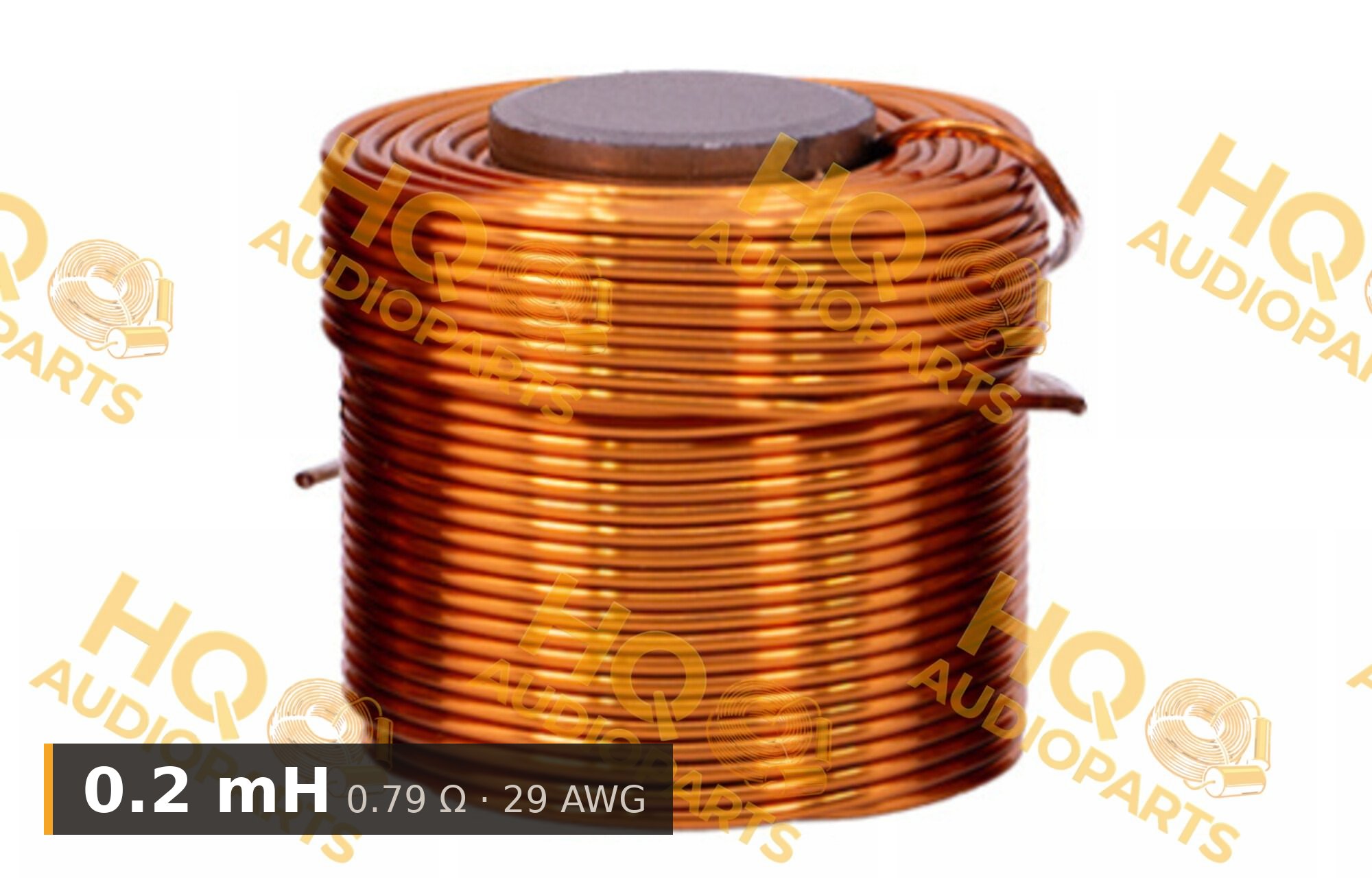 Jantzen Audio 000-2381 | 0,2 mH | 0,79 ohm | 3% | 29 AWG | I vasmagos tekercs