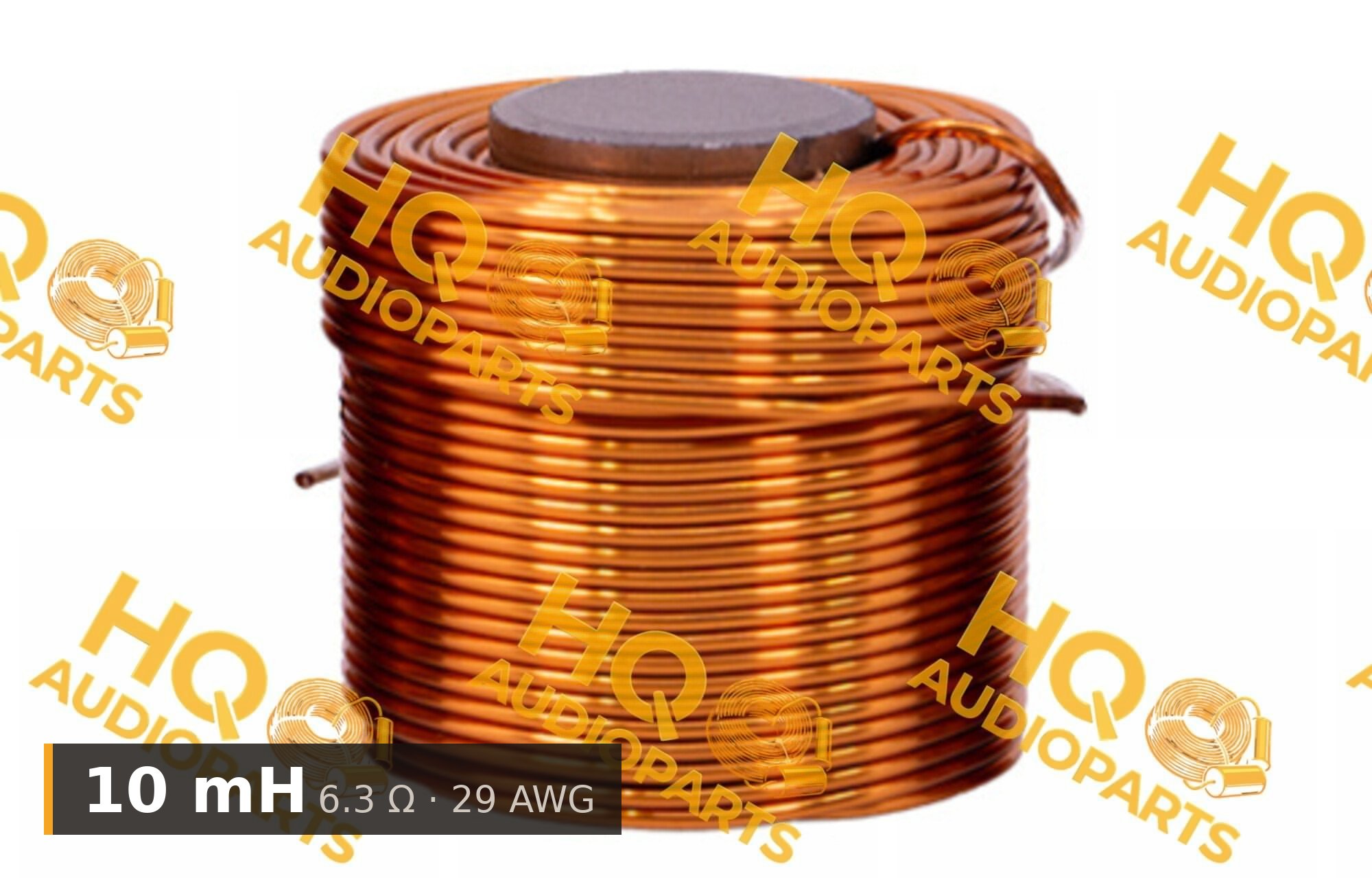 Jantzen Audio 000-2202 | 10 mH | 6,3 ohm | 3% | 29 AWG | I vasmagos tekercs