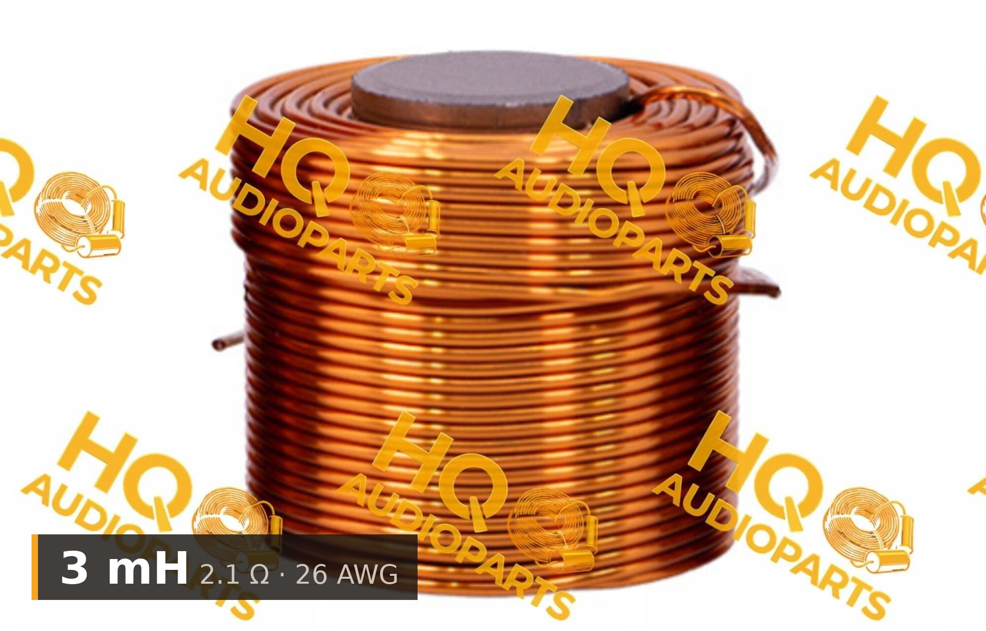 Jantzen Audio 000-2332 | 3 mH | 2,1 ohm | 3% | 26 AWG | I vasmagos tekercs
