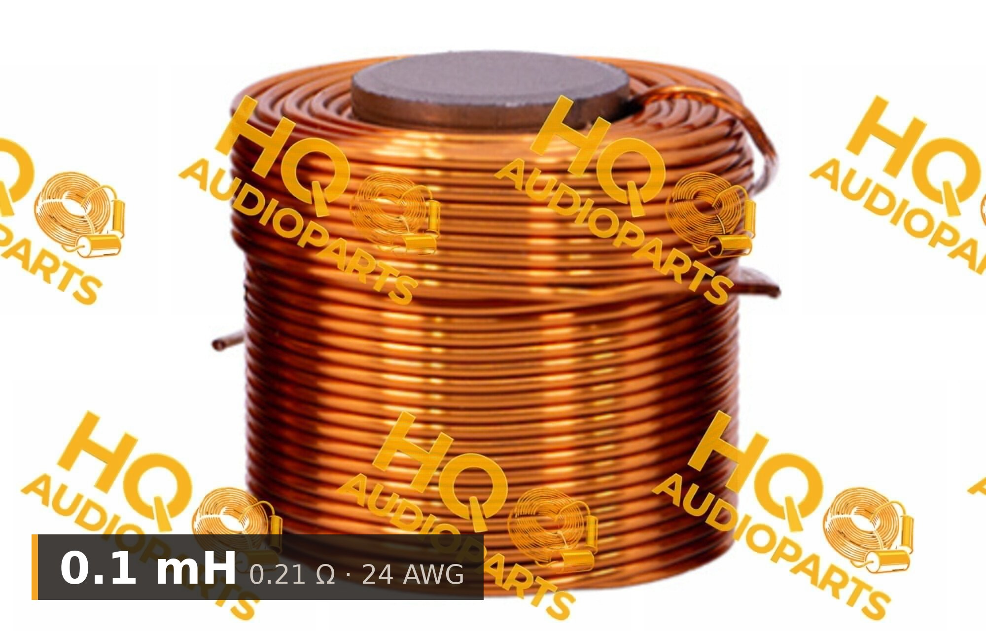 Jantzen Audio 000-2533 | 0,1 mH | 0,21 ohm | 3% | 24 AWG | I vasmagos tekercs