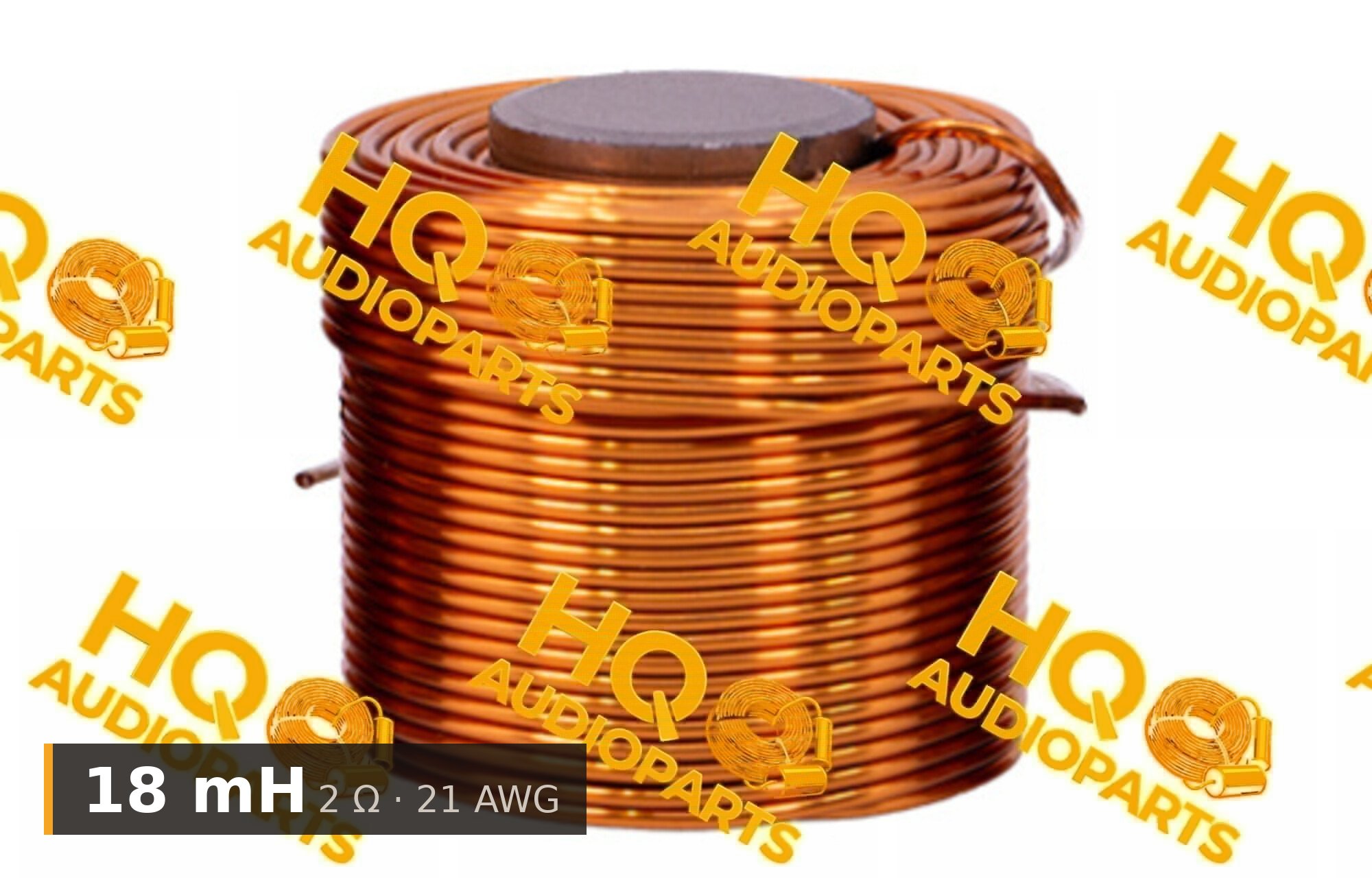 Jantzen Audio 000-2264 | 18 mH | 2 ohm | 3% | 21 AWG | I vasmagos tekercs