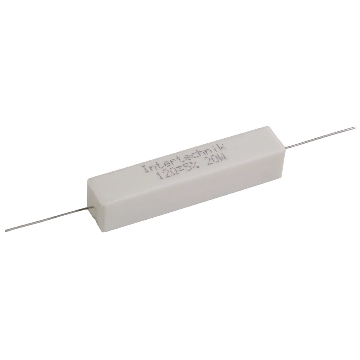 Intertechnik Huzalellenállás 20 W – 0,10 Ω | 20 W | 1000 V | ±5.0%