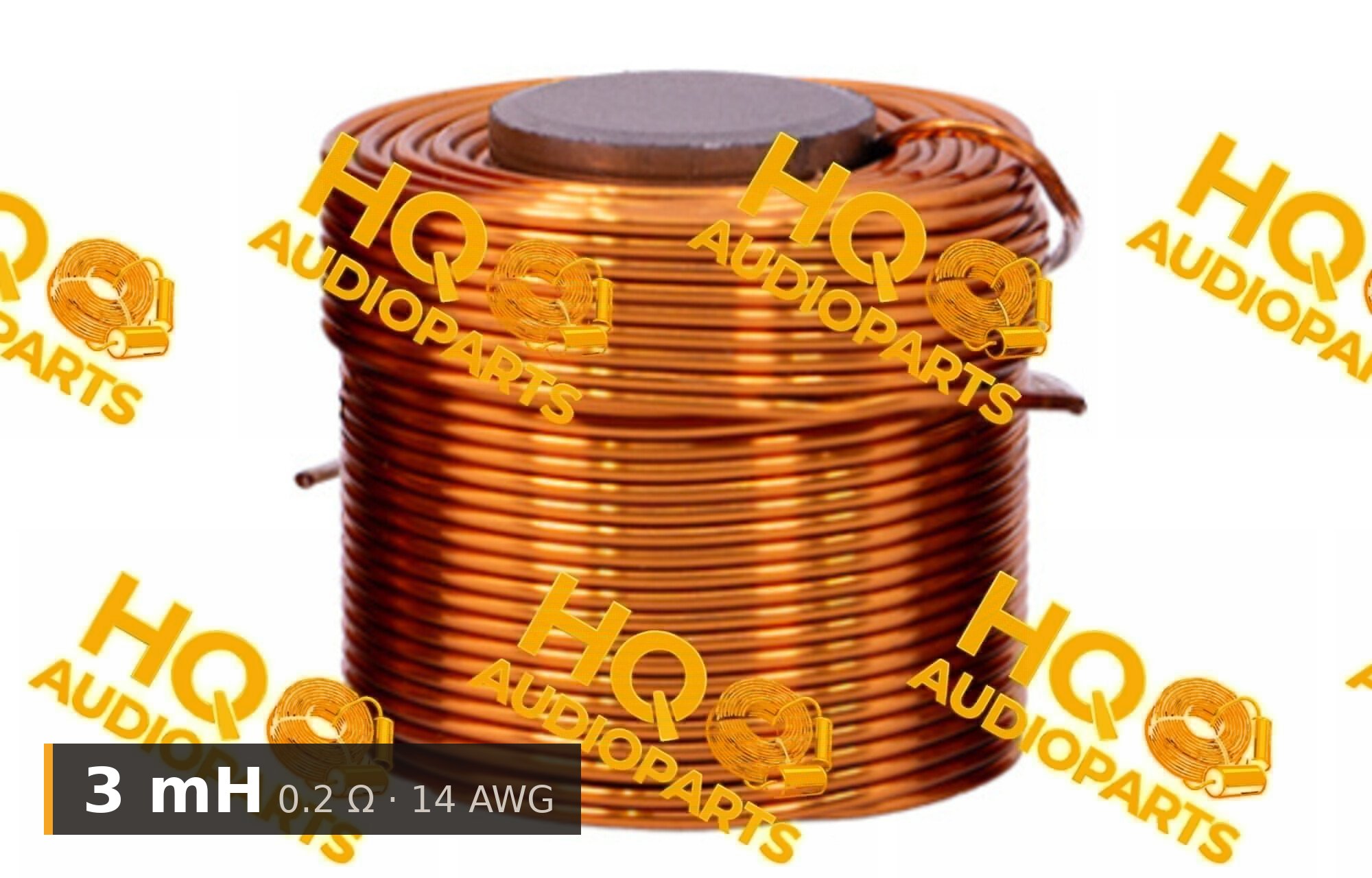 Jantzen Audio 000-2567 | 3 mH | 0,2 ohm | 3% | 14 AWG | I vasmagos tekercs
