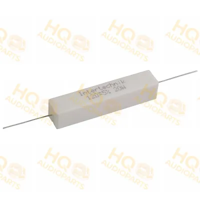 Intertechnik Huzalellenállás 20 W – 6,80 Ω | 20 W | 1000 V | ±5,0%