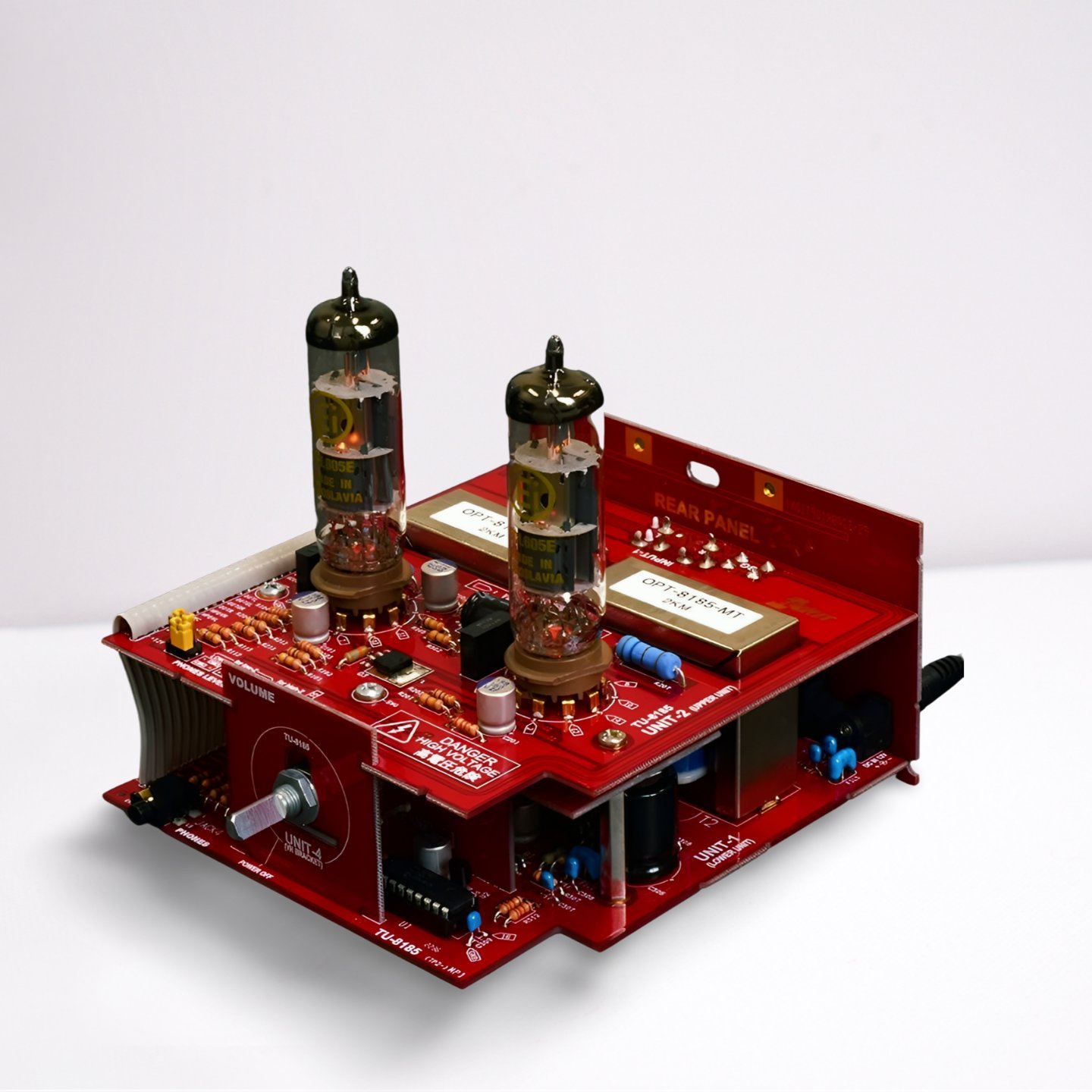 DIY SE Stereo Power Amp Kit ELEKIT TU-8185 - With assembly