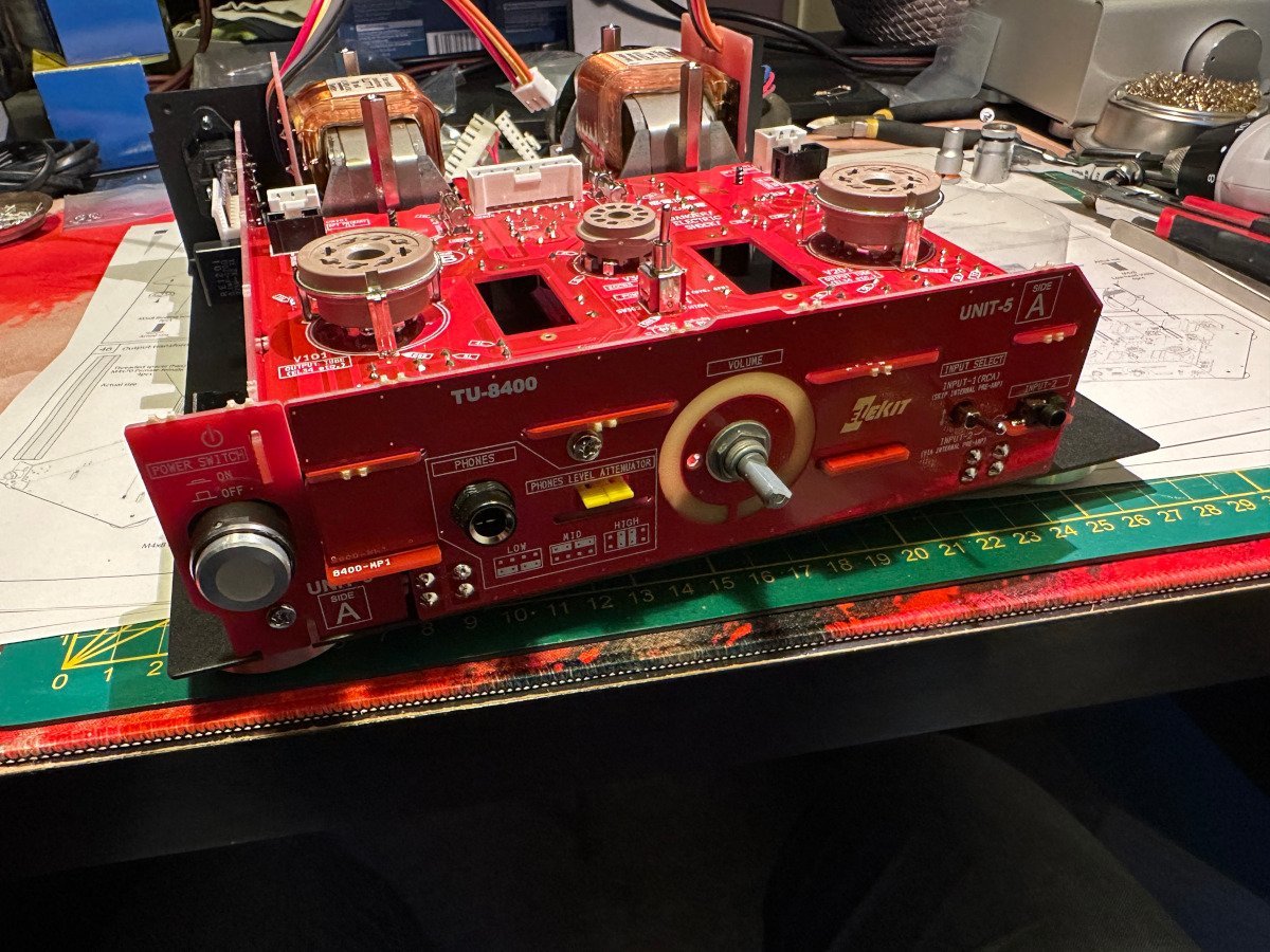ELEKIT TU-8400 SE Tube Amplifier - Lundahl opts, No assembly