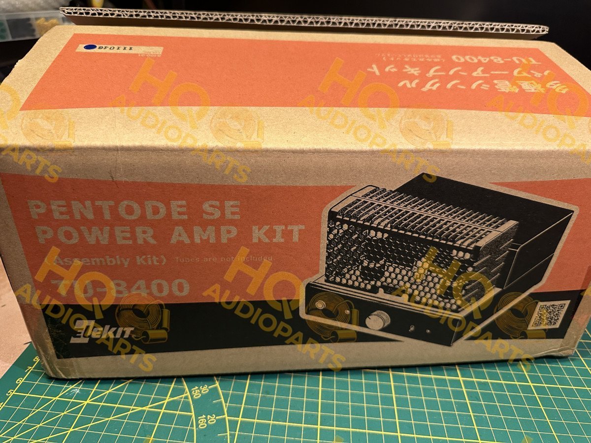 ELEKIT TU-8400 SE csöves végerősítő - Lundahl kimeneti trafóval, szereléssel
