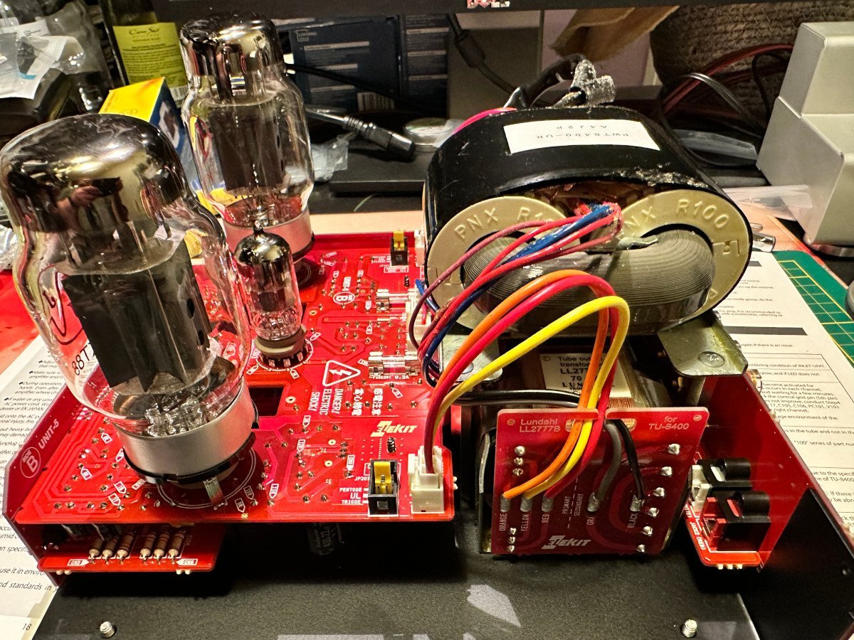 ELEKIT TU-8400 SE Tube Amplifier - Lundahl opts, With assembly