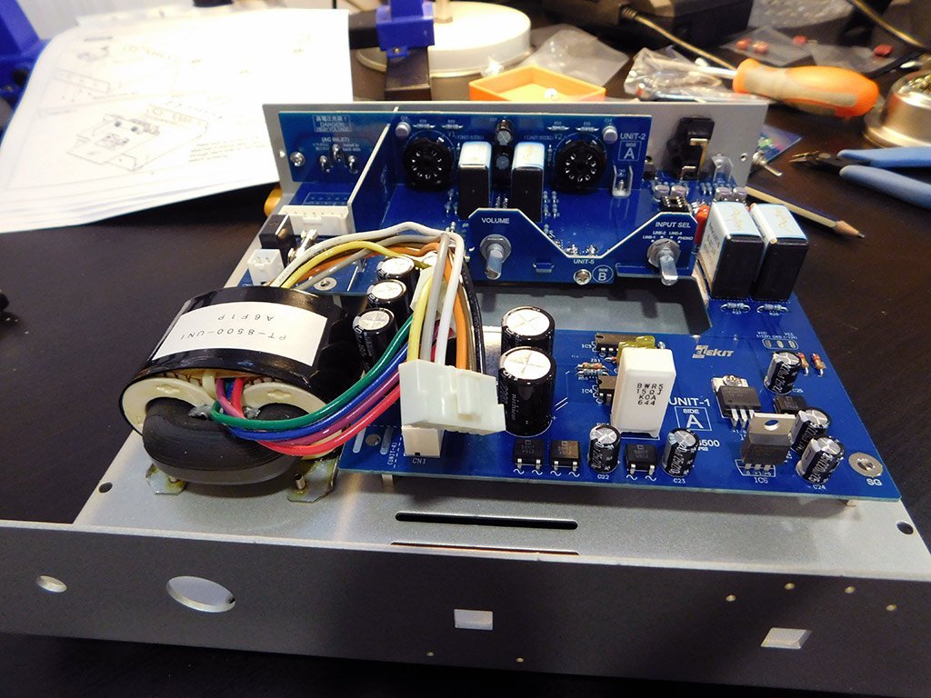 ELEKIT TU-8500 – Tube preamplifier DIY kit - Without tubes, No assembly