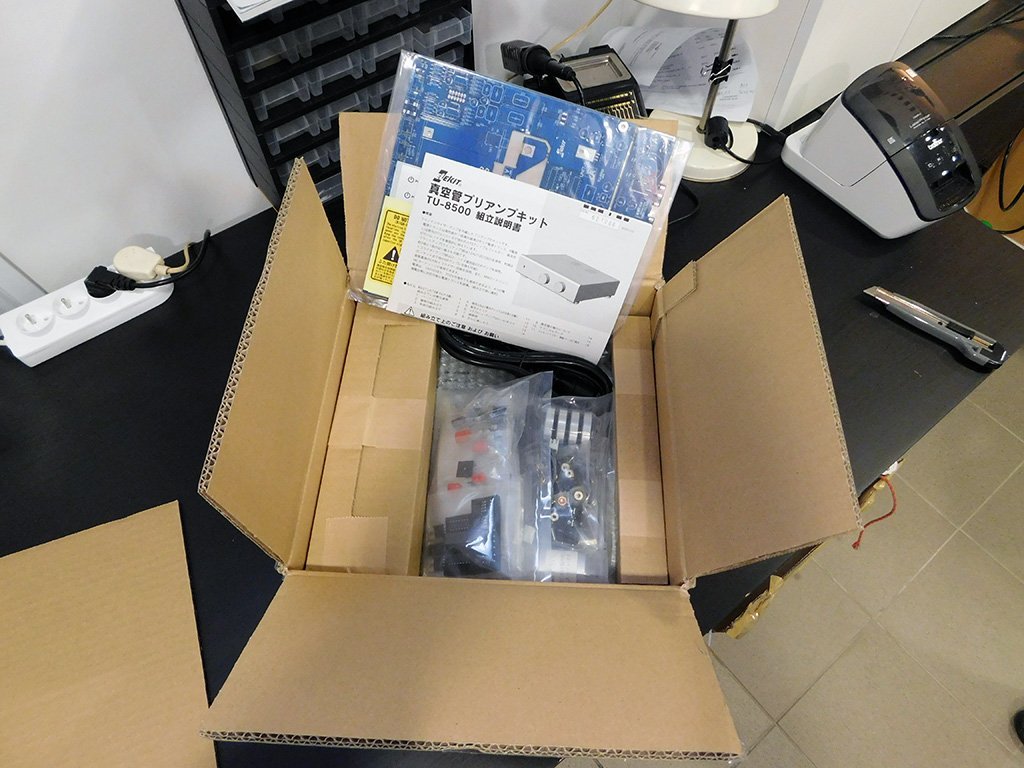 ELEKIT TU-8500 – Tube preamplifier DIY kit - Without tubes, No assembly