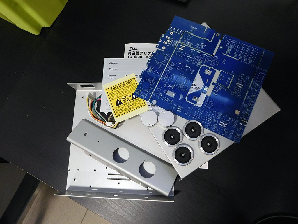 ELEKIT TU-8500 – Tube preamplifier DIY kit - Without tubes, No assembly