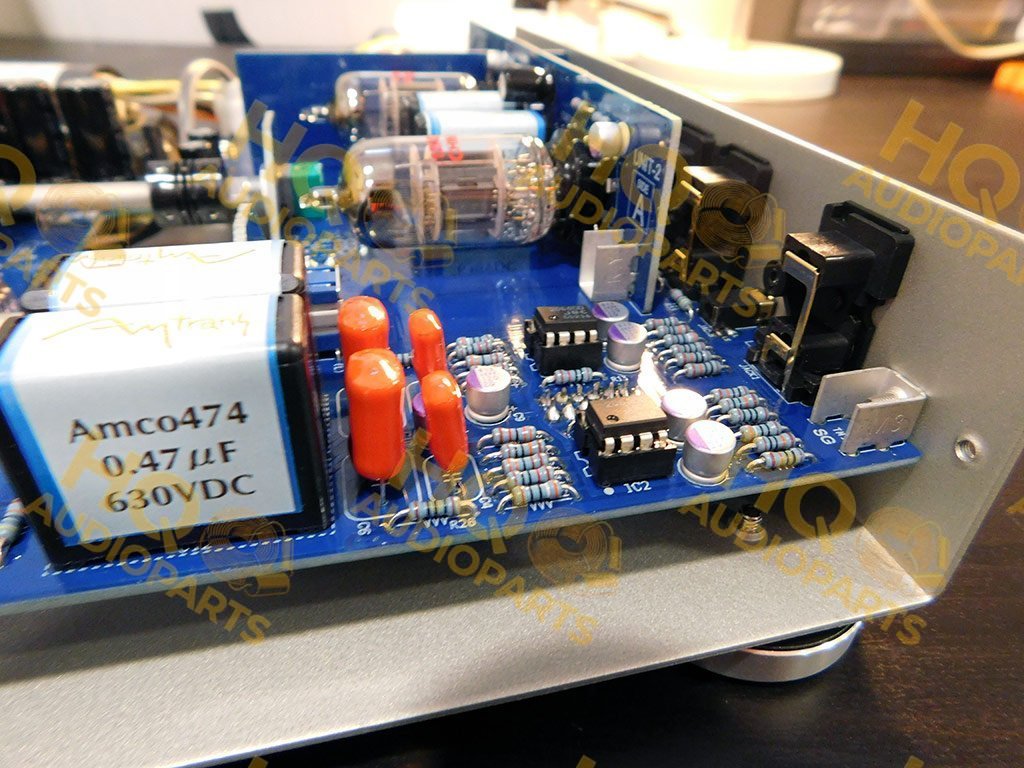 ELEKIT TU-8500 csöves előerősítő barkács készlet - JJ Electronic csőgarnitúrával, szerelés nélkül