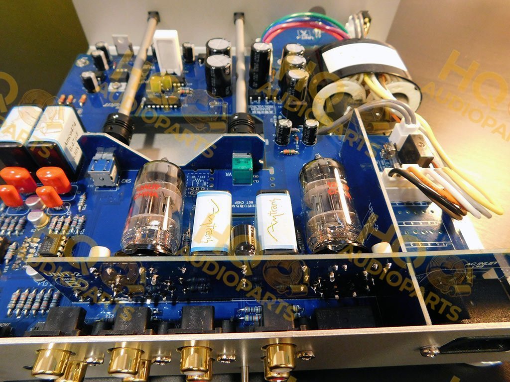 ELEKIT TU-8500 csöves előerősítő barkács készlet - JJ Electronic csőgarnitúrával, szerelés nélkül