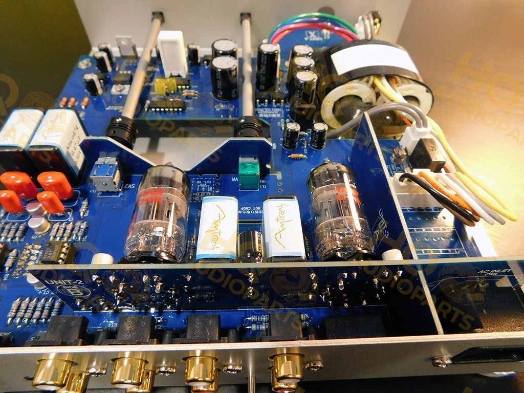 ELEKIT TU-8500 csöves előerősítő barkács készlet - JJ Electronic csőgarnitúrával, szereléssel