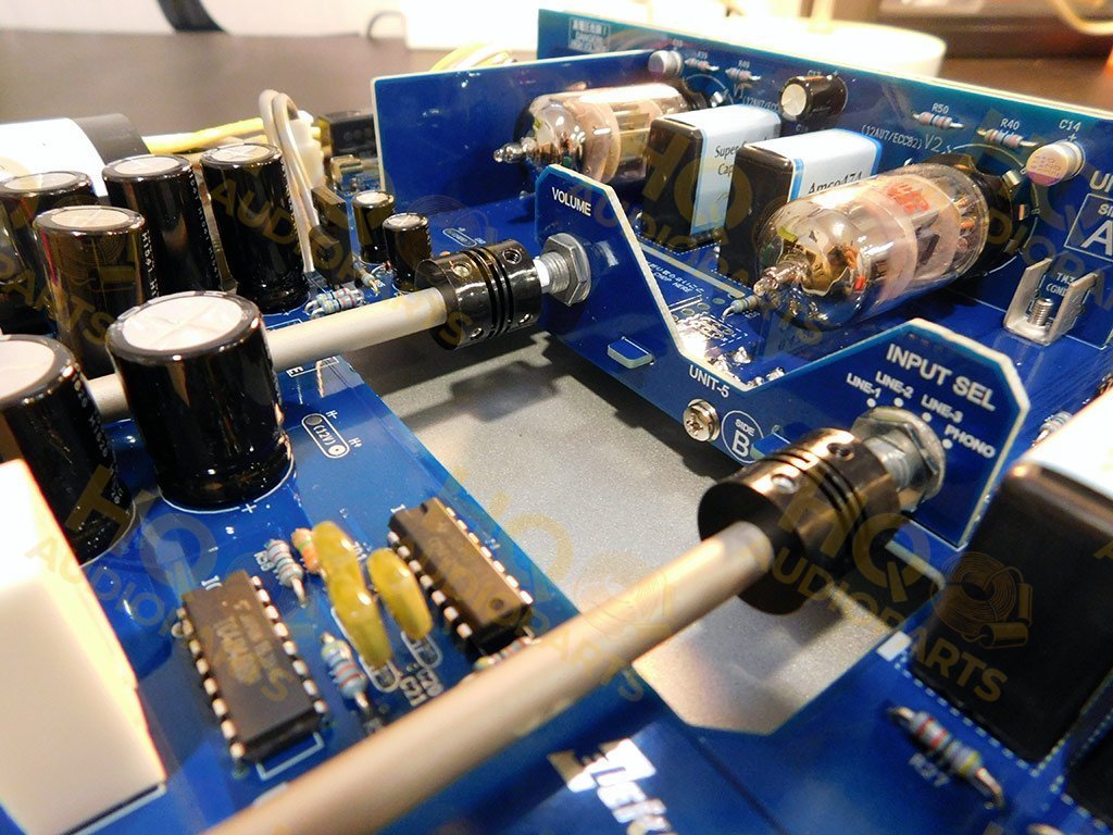 ELEKIT TU-8500 csöves előerősítő barkács készlet - JJ Electronic csőgarnitúrával, szereléssel