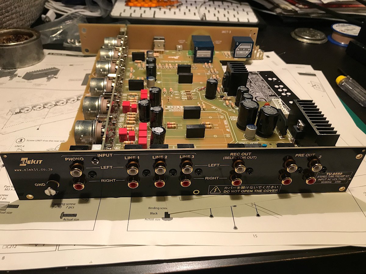 ELEKIT TU-8550 - Without tubes, No assembly