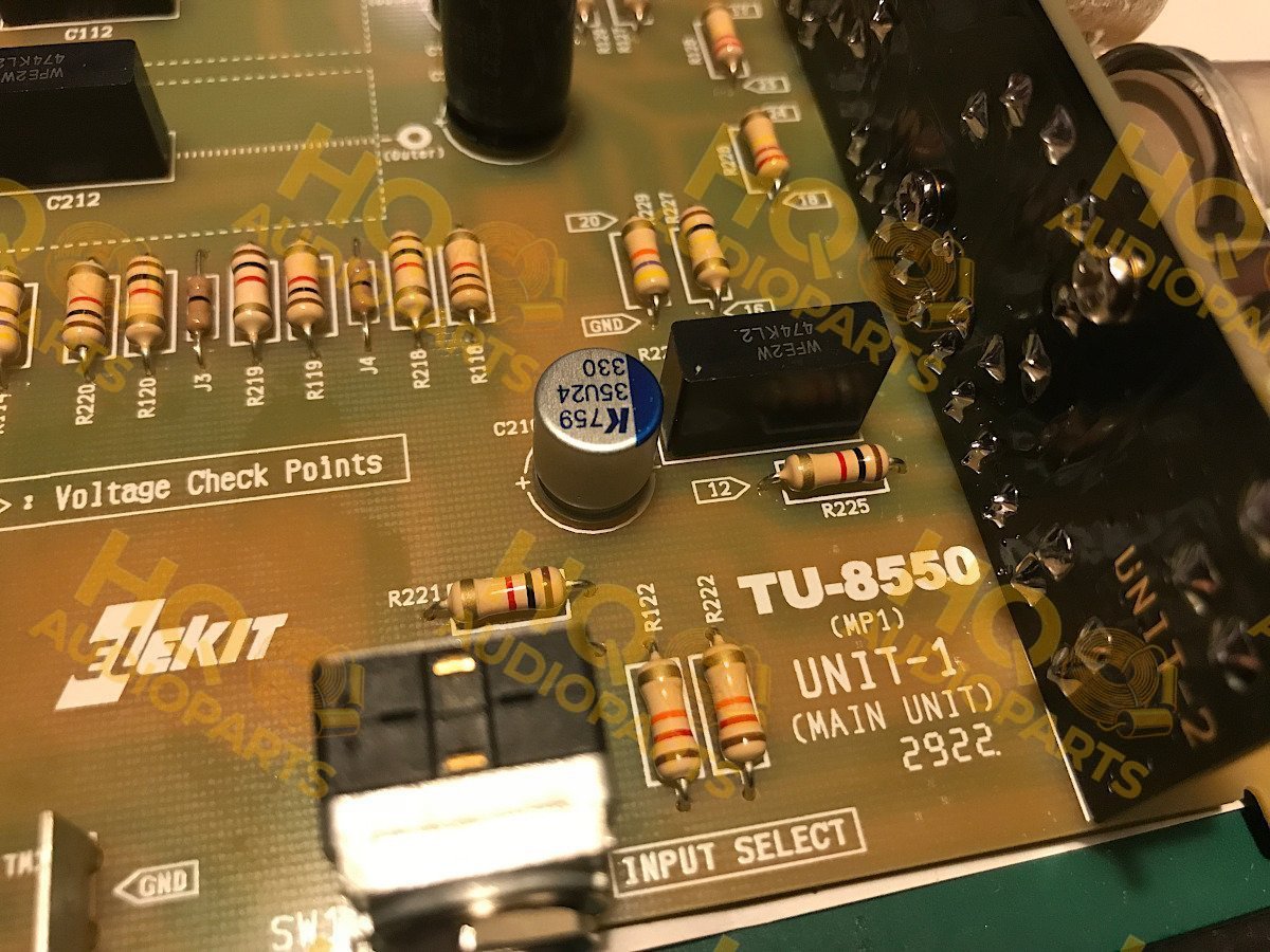 ELEKIT TU-8550 csöves előerősítő - csövek nélkül, szereléssel