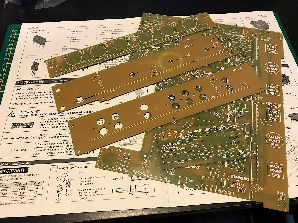 ELEKIT TU-8550 - Without tubes, With assembly