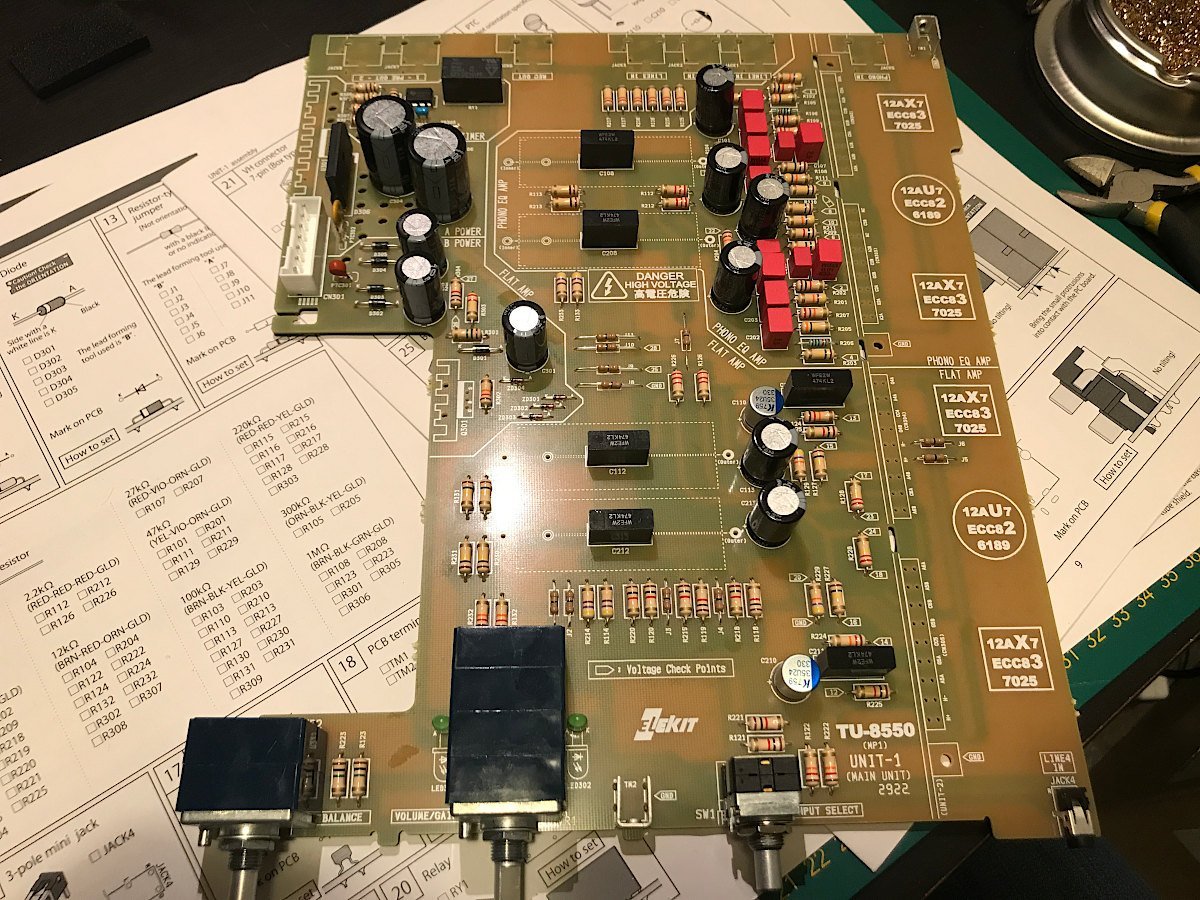 ELEKIT TU-8550 - Without tubes, With assembly