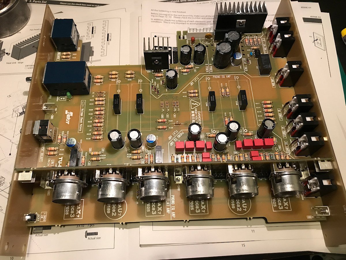 ELEKIT TU-8550 - Without tubes, With assembly