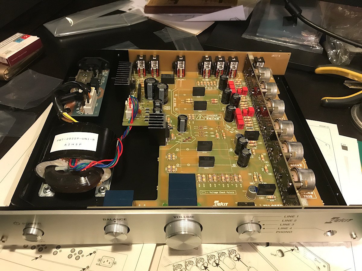 ELEKIT TU-8550 - Without tubes, With assembly