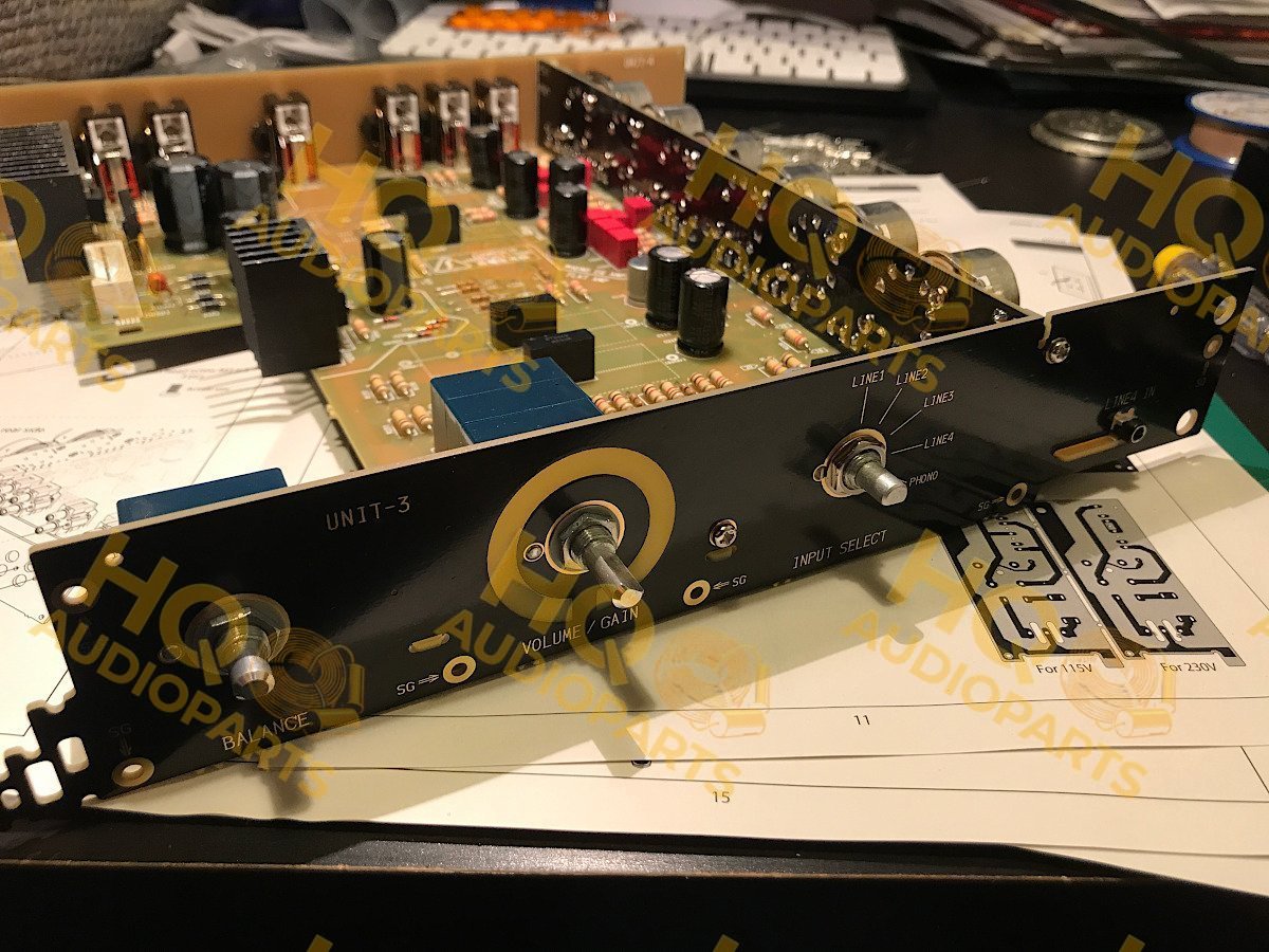 ELEKIT TU-8550 csöves előerősítő - JJ Electronic csőgarnitúrával, szereléssel
